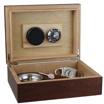 Humidor Giftset Dark Brown