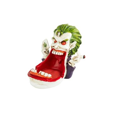 Keramieke Asbak Scary Clown 10.5x13x10.5cm