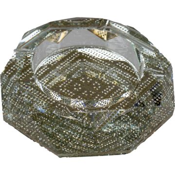 Diamonds Asbak Silver 18cm