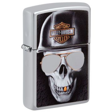 Zippo Harley-Davidson edgy skull 29739-000003