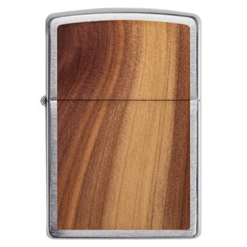 ZIPPO Woodchuck Brushed Chrome