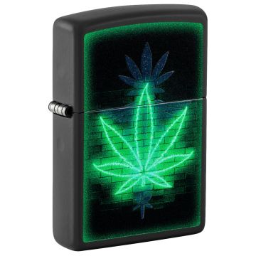 Zippo 218 Glowing Leaf Design