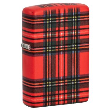 Zippo 49352 Red Plaid Design