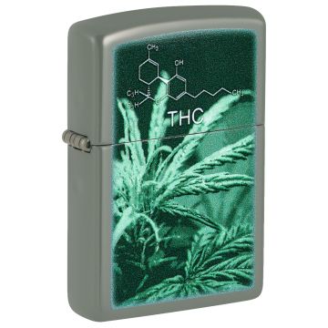 Zippo 49843 THC Cannabis Design