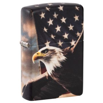 Zippo 49352 Eagle USA Flag Design