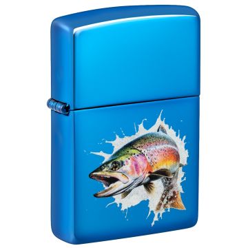 Zippo 20446 Jumping Fish Design