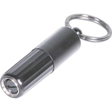 Cigar punch silver satined with 2 blades 10/12mm