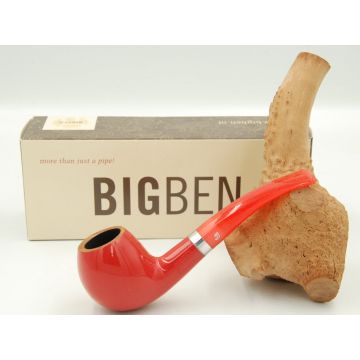 Bigben Sylvia pipe Red Polish 867 Nature top - Red Stem