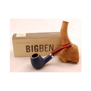 Big Ben Sylvia Pipe Blue matte 802  Nature Top - Red stem