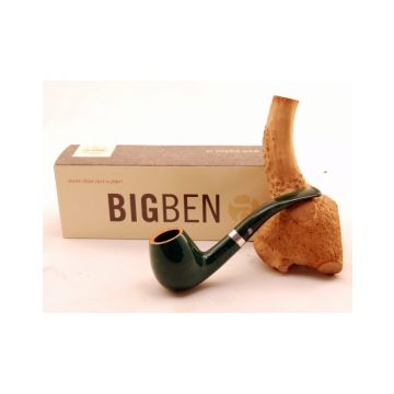 Big Ben Sylvia Pipe Green Polish 802  Nature Top Green stem