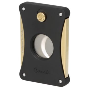 Caseti Cutter Black Matte / gold colored Ring 54