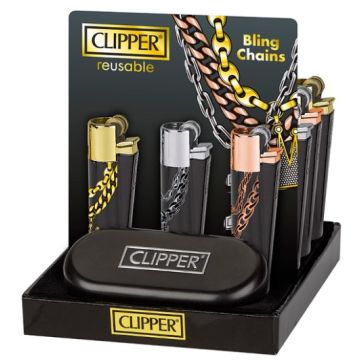 Clipper Metal Bling Chains 12 pcs