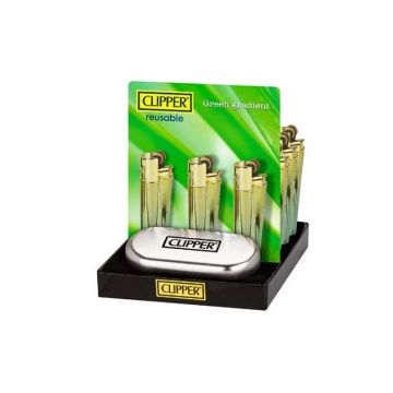 CLIPPER METAL GREEN GRADIENT (X12)