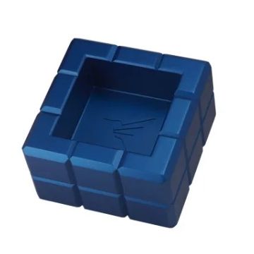 Colibri Heritage Cube Ashtray Blue