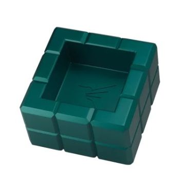 Colibri Heritage Cube Ashtray Green