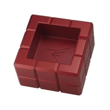 Colibri Heritage Cube Ashtray Red