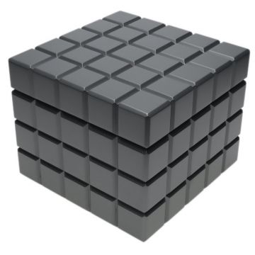 Colibri Humidor Heritage Cube Charcoal