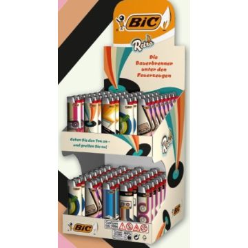 Wegw. aanst. Bic maxi J26 Retro Musik design 2x50pcs