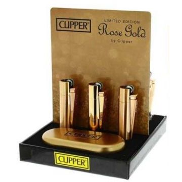 CLIPPER METAL ROSE GOLD (X12)