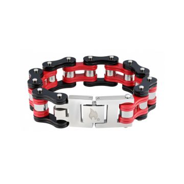 Zippo Bike Chain Black/Red - 22 x 1.6 x 0.8 cm