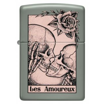 Zippo Death Kiss Design