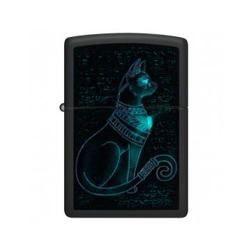 Zippo Spiritual Cat Design