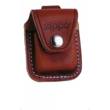 ZIPPO LPLB POUCH BROWN W/ LOOP