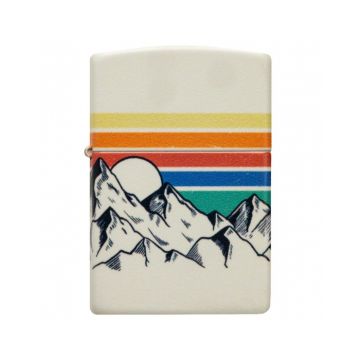 Zippo Mountain Design