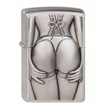 ZIPPO PL 200 STOCKING GIRL TRICK EMB(K)