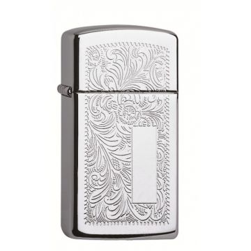 ZIPPO PL SLIM 1652 VENETIAN CHROME SLIM