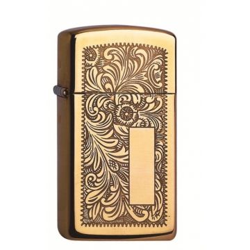 ZIPPO PL SLIM 1652B VENETIAN BRASS SLIM