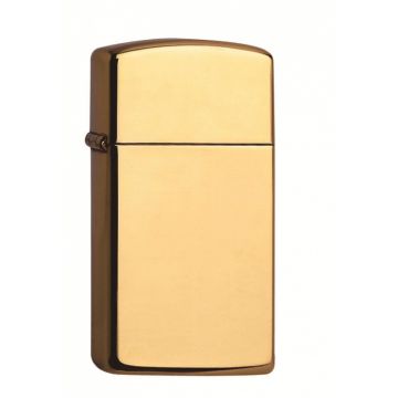 ZIPPO PL SLIM 1654B BRASS HIGH POLISHED SLIM