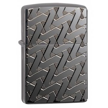 ZIPPO PL24095 Geometric Weave Design