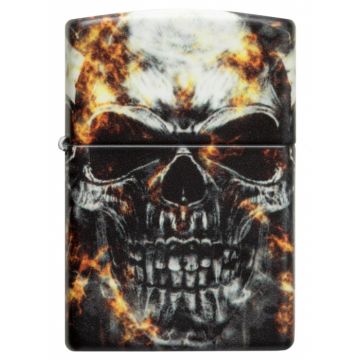 Zippo Smokey Skulls Design