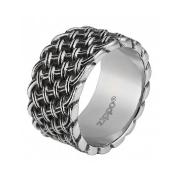 Zippo Steel Braided Ring - 56