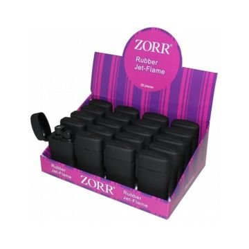 Zorr Rubber Jet-flame Zwart